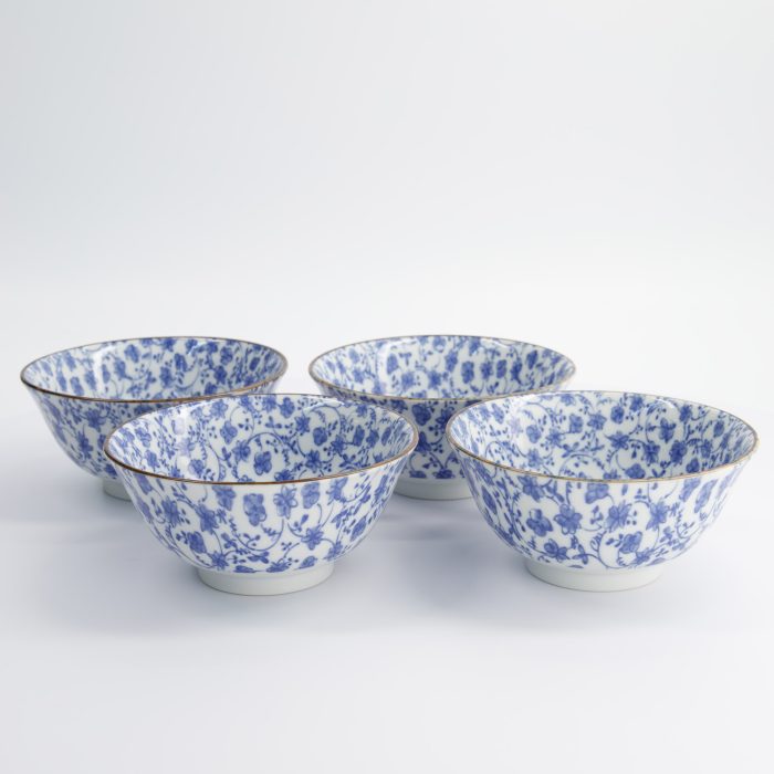 Tokyo Design Studio - Kara Hana - Ensemble de bols - 4 pièces - 15x7cm - 500ml – Image 3