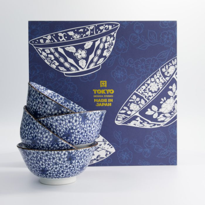 Tokyo Design Studio - Haru Aki - Bols Mix - Coffret Cadeau 4 Pièces - 15x7cm - 500ml – Image 4
