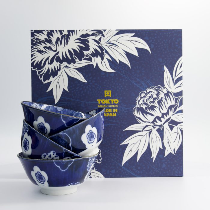 Tokyo Design Studio - Bols Mélangés Ume - Set de 4 - 15x7cm - 500ml – Image 4