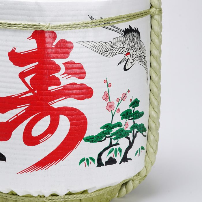 TARU - Kotobuki - Tonneau de Cérémonie avec Couvercle - 58x58cm - 72L – Image 3