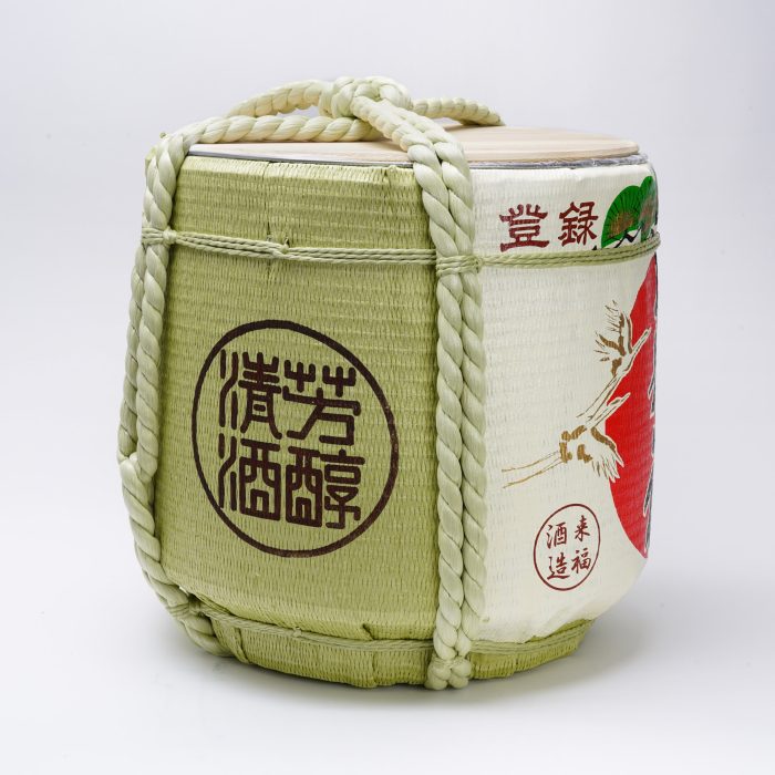 TARU - Raifuku - Tonneau de cérémonie avec couvercle - 58x58 cm - 72L – Image 2