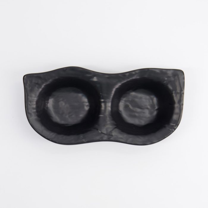 Tokyo Design Studio - Iwate Noir - Assiette à Sauce - 2 pièces - 19,2x9,4x3,6cm - 110ml – Image 2