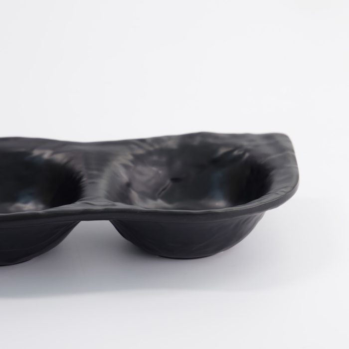 Tokyo Design Studio - Iwate Noir - Assiette à Sauce - 2 pièces - 19,2x9,4x3,6cm - 110ml – Image 4