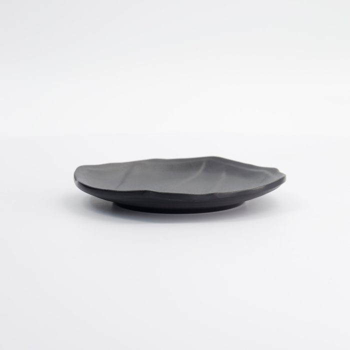 Tokyo Design Studio - Mélamine - Iwate Noir - Assiette Ronde - 15.7x15.7x2.3cm – Image 3
