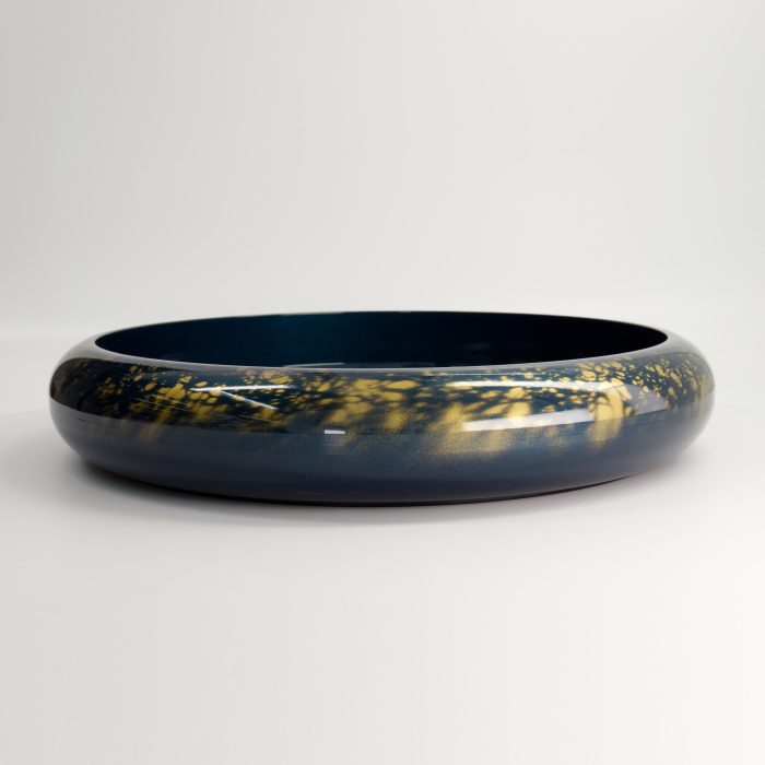 Tokyo Design Studio - Sushi Oke - Marbre - Bleu/Or - Extérieur 47,6x8cm Intérieur 40,9x5,4cm – Image 3