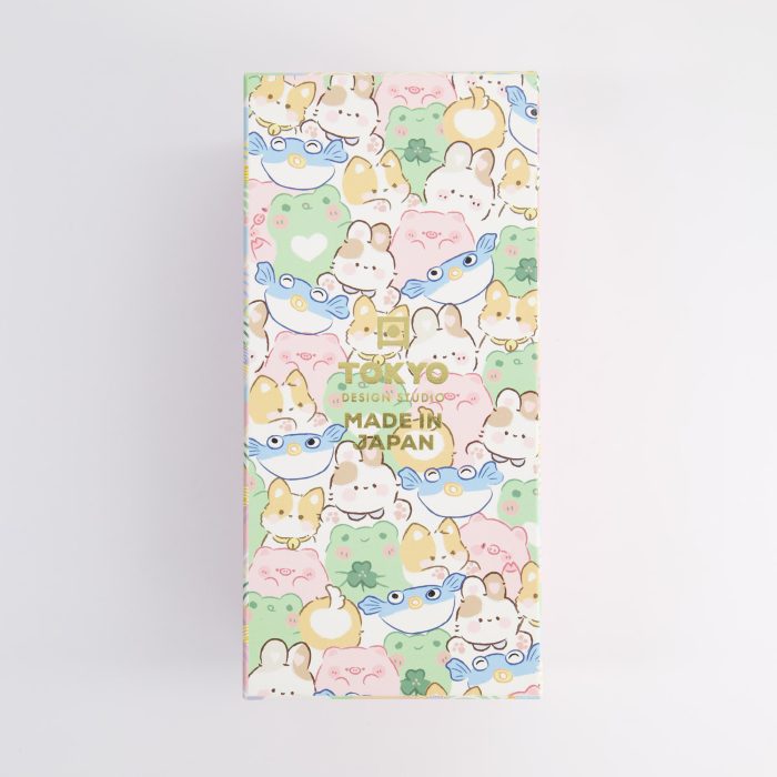 Tokyo Design Studio - Kawaii - Coffret de Bols - 4 pièces - Bleu/Rose - 11,3x5,8cm – Image 6