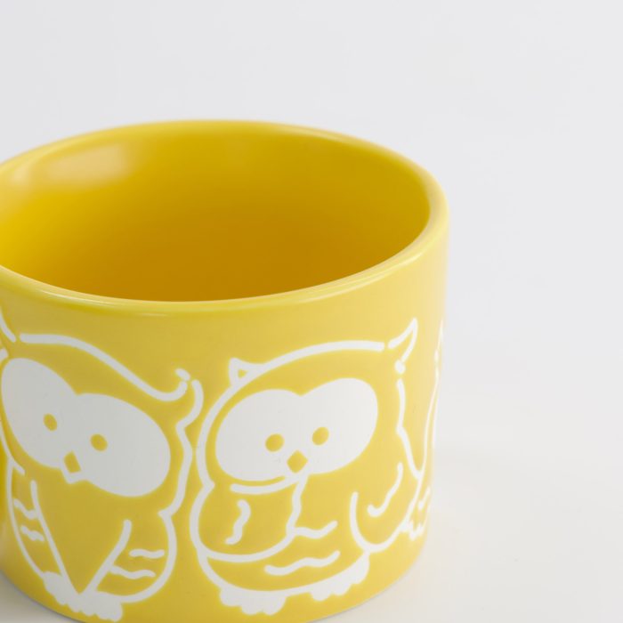 Tokyo Design Studio - Kawaii - Tasse Hibou - Jaune - 8x6cm – Image 4