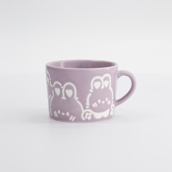 Tokyo Design Studio - Kawaii - Lapin - Tasse - Violet - 8x6cm – Image 4
