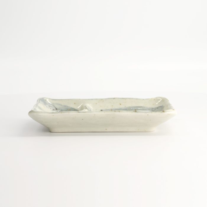 Tokyo Design Studio - Assiette Compartimentée - 17x11x2.5cm - Bleu Clair/Blanc – Image 4