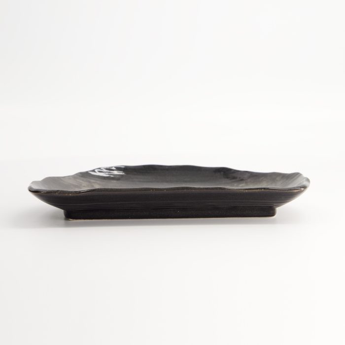 Tokyo Design Studio - Assiette Demi-Lune - 21x13x3.5cm - Noir – Image 3