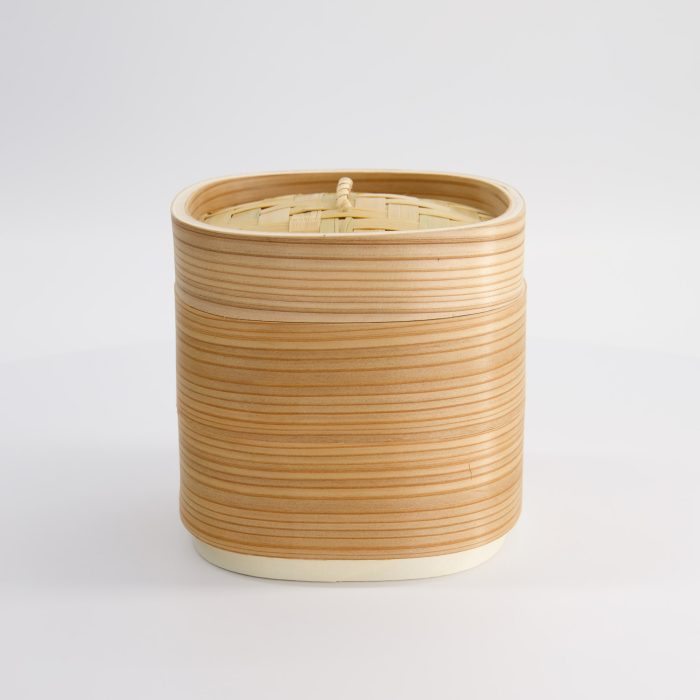 Cuiseur Vapeur Carré Kitchen TDK - 15x15cm - Bambou – Image 7