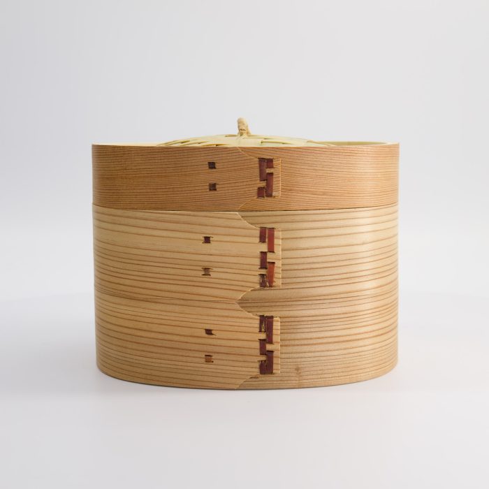 Cuiseur Vapeur Carré Kitchen TDK - 21x21cm - Bambou – Image 3