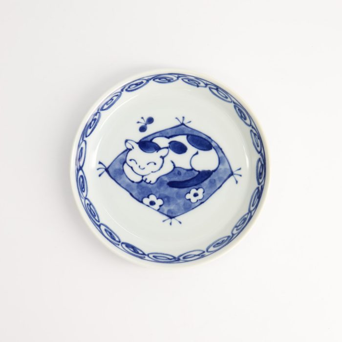 Assiette Chat Neko Maruke - 14.3x2.1cm