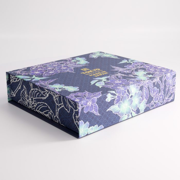 Coffret Cadeau Sushi Shin Kar - 4 pièces avec Baguettes - 20.4x13cm & 9x3.5cm – Image 2