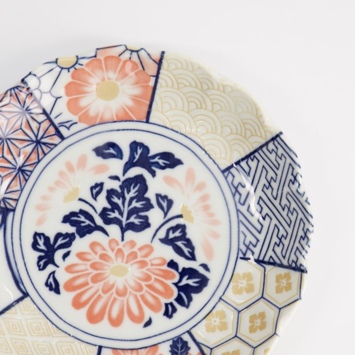 Tokyo Design Studio - Mino Shozui - Assiette Ronde Bleu Marine - 15.9x2.8cm – Image 4