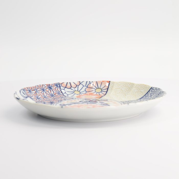 Tokyo Design Studio - Assiette Ronde Mino Shozui - Bleu Marine - 21.1x3cm – Image 3