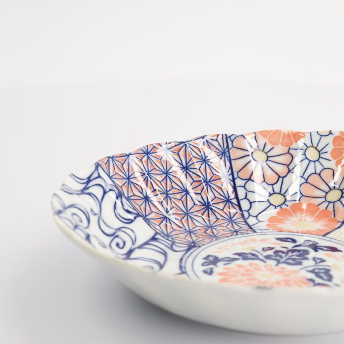 Tokyo Design Studio - Bol Peu Profond Mino Shozui - Bleu Marine - 24x4.8cm – Image 4