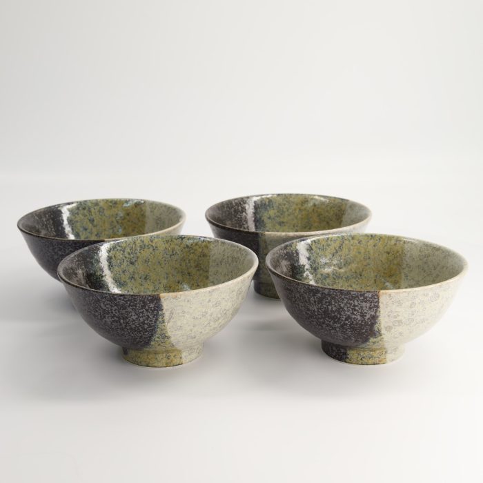 Tokyo Design Studio - Coffret Cadeau Bols Oboro Yamakage - 4 pièces - 16x7.5cm, 600ml – Image 3