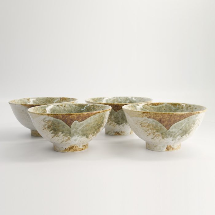 Tokyo Design Studio - Coffret Cadeau Bols Yukishino - 4 pièces - 16x7.5cm - 600ml – Image 8