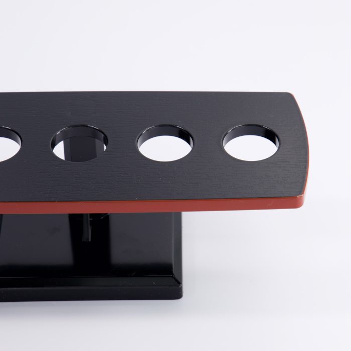 Présentoir à Sushi en Laque - Noir/Rouge – Image 4