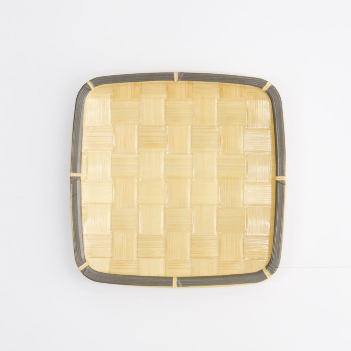 Tokyo Design Studio - Assiette Carrée en Bambou - 15.2x15.2x2cm – Image 2