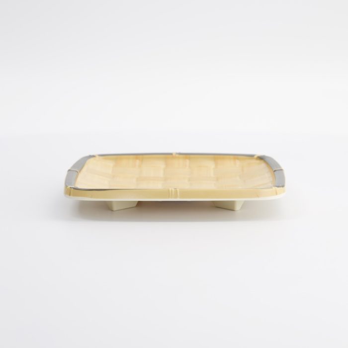 Tokyo Design Studio - Assiette Carrée en Bambou - 15.2x15.2x2cm – Image 3