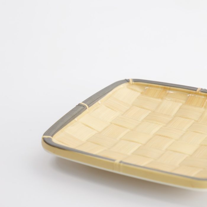 Tokyo Design Studio - Assiette Carrée en Bambou - 15.2x15.2x2cm – Image 4