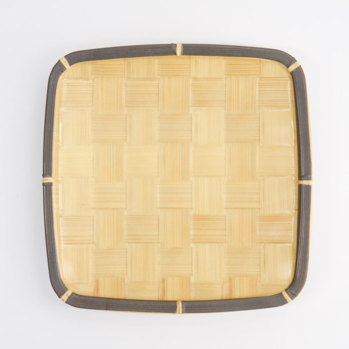 Tokyo Design Studio - Assiette Carrée en Bambou - 19x19x2.6cm – Image 2