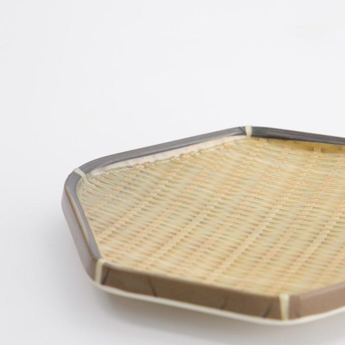 Tokyo Design Studio - Assiette Hexagonale en Bambou - 20x18.9x2.5cm – Image 4
