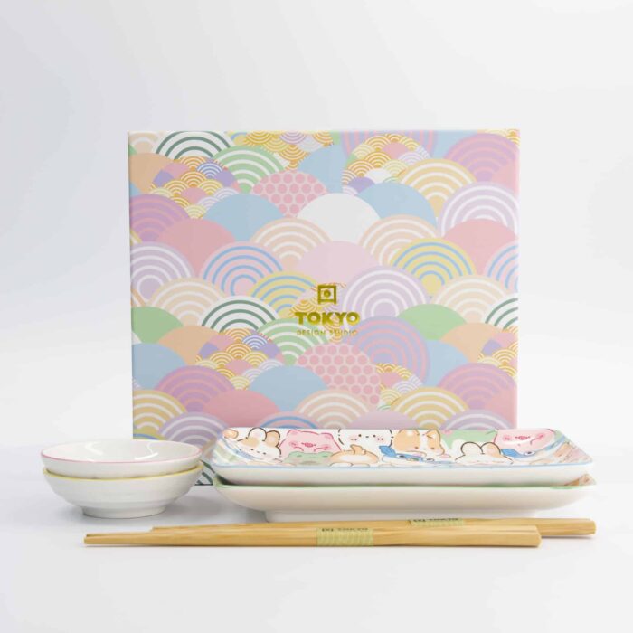 Kawaii - Animaux - Coffret Sushi – 6 pièces – Image 8