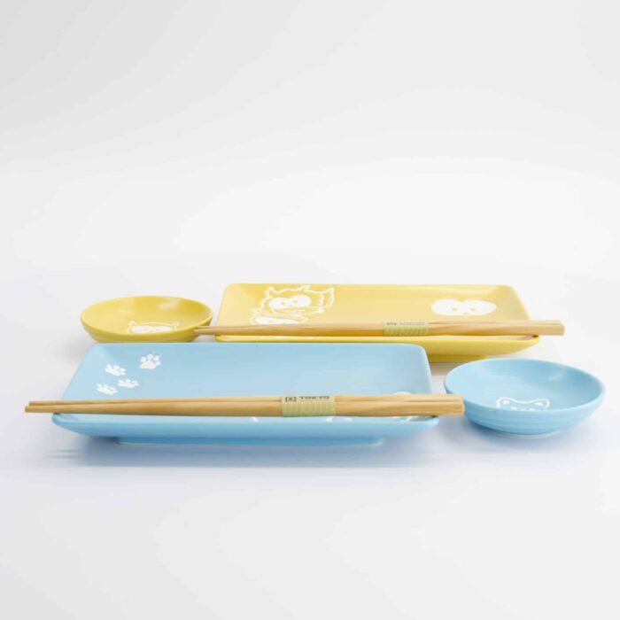 Kawaii - Shiba & Hibou - Coffret Sushi – 6 pièces – Image 4