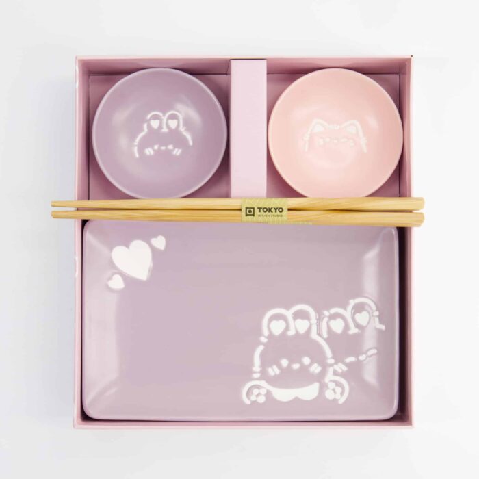 Kawaii - Lapin & Chat - Coffret Sushi – 6 pièces – Image 3