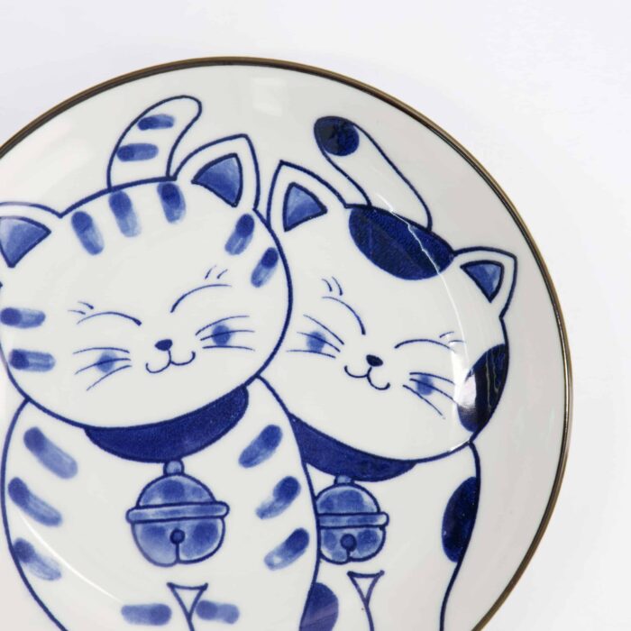 Assiette - Ronde - Kawaii - Chat - Neko - 16,7 x 2,8 cm – Image 4