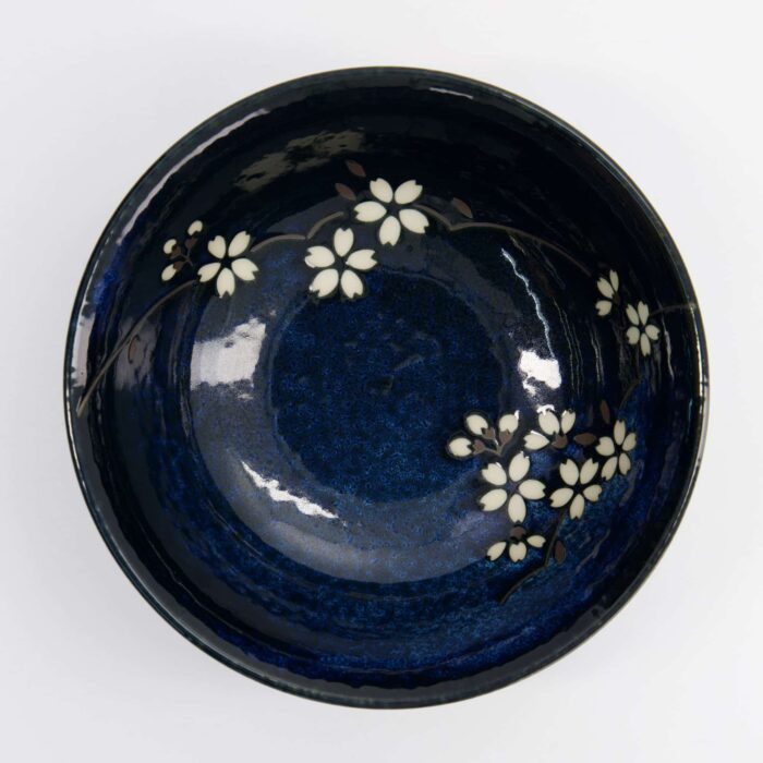 Tokyo Design Studio - Bleu Cobalt - Sakura - Bol à Ramen - 20.5x8cm - 1200ml – Image 4