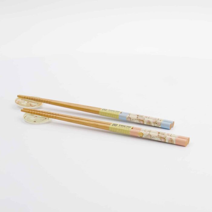 Tokyo Design Studio - Baguettes Japonaises - Chats Kawaii - Lot de 2 Paires – Image 3