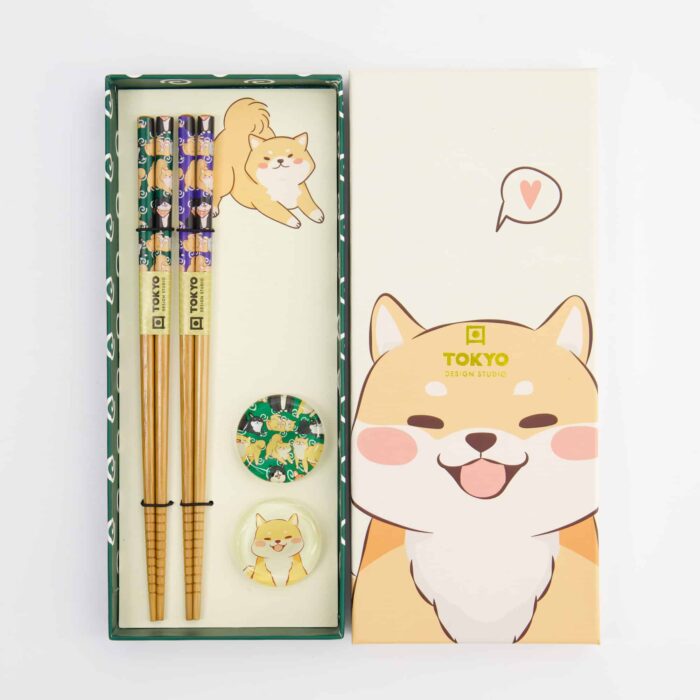 Tokyo Design Studio - Baguettes Japonaises - Shiba - Coffret de 2 Paires – Image 2