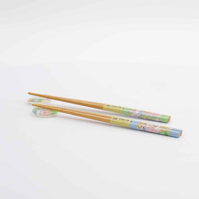 Tokyo Design Studio – Baguettes Japonaises – Kawaii Animaux – Lot de 2 Paires – Image 4