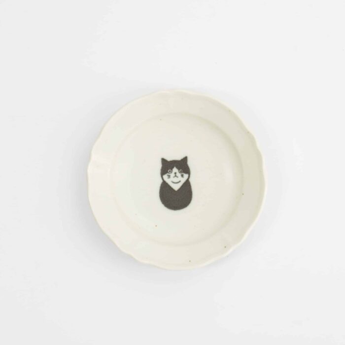 Tokyo Design Studio - Neko Maruke Chat Hachiware - Coupelle à Sauce - 10.2x2.3cm – Image 2