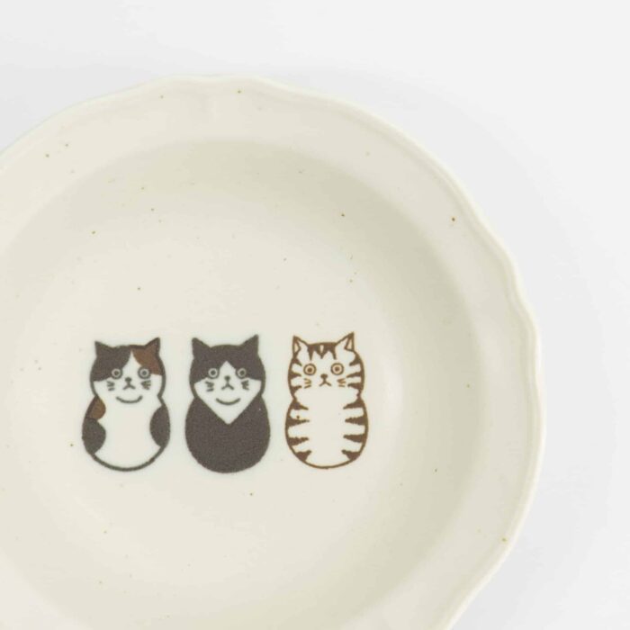 Tokyo Design Studio - Neko Maruke Coupelle Plate - Saucière - 14x3.8cm – Image 2