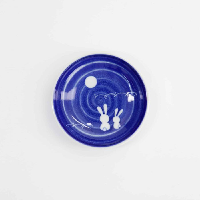 Tokyo Design Studio - Coupelle à Sauce Lapin - Bleu - 9,7x2,2cm – Image 2