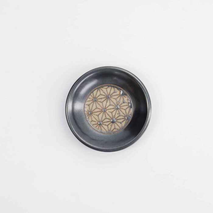 Tokyo Design Studio – Coupelle à Sauce Asanoha – Noir – 7,8x1,8cm – Image 3