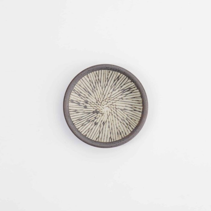 Tokyo Design Studio - Coupelle à Sauce Rayée - Marron - 7,8x1,8cm – Image 2