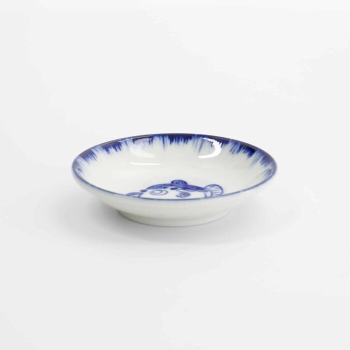 Tokyo Design Studio - Saus Schaaltje Kogelvis - Blauw/Wit - 9x2cm