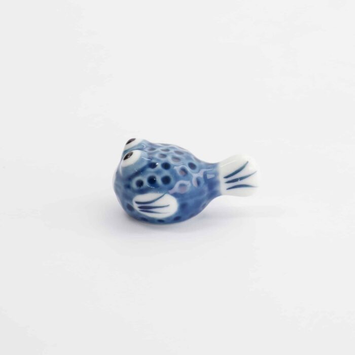 Tokyo Design Studio – Repose-baguettes – Poisson-globe – Bleu – Image 4