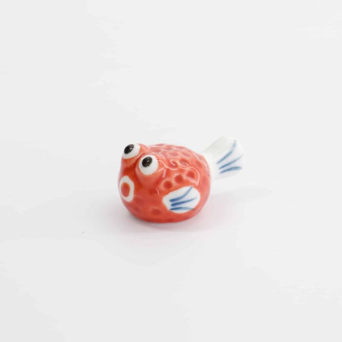 Tokyo Design Studio – Repose-baguettes – Poisson-globe – Rouge – Image 4