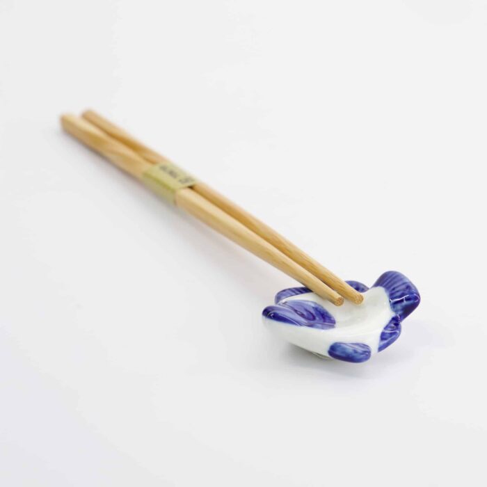 Tokyo Design Studio - Repose-baguettes - Poisson - Bleu/Blanc – Image 4