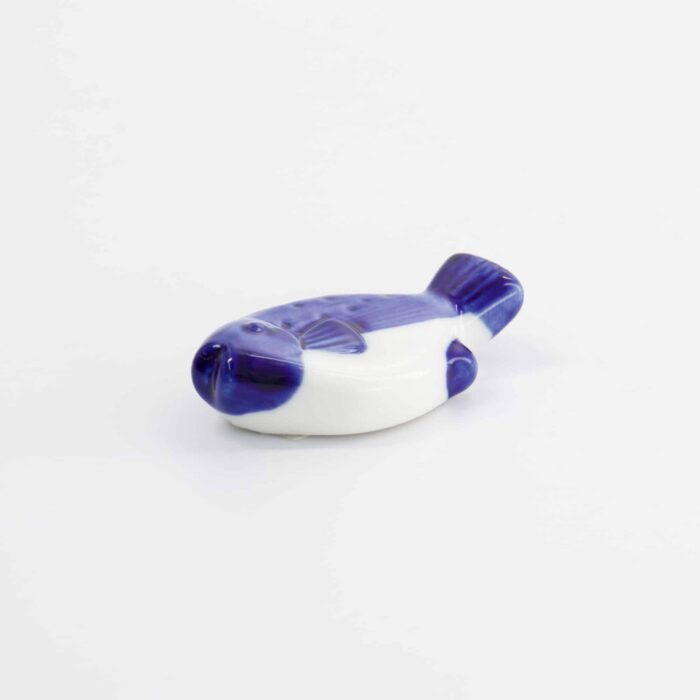 Tokyo Design Studio - Repose-baguettes - Poisson - Bleu/Blanc – Image 2