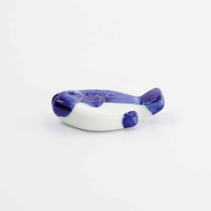 Tokyo Design Studio - Repose-baguettes - Poisson - Bleu/Blanc – Image 3