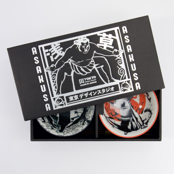 Tokyo Design Studio - Asakusa - Bols à Nouilles Set A (Samouraï/Ninja) - 2 Personnes - 14.8x7cm - 550ml – Image 4