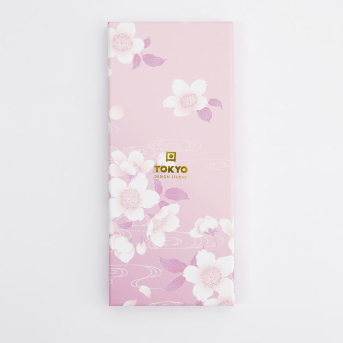Tokyo Design Studio – Coffret Baguettes – 5 Paires – Pink Sakura – Image 4